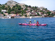 Kayakfahren in Kekova