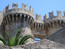 Die atemberaubende Rhodes Burg