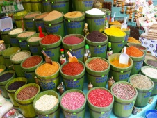 Gewürzmarkt in Fethiye Paspatur